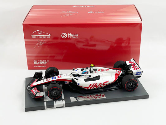 Haas F1 Team VF-22 Mick Schumacher British GP 8th 2022 1st Point 1:18 MINICHAMPS