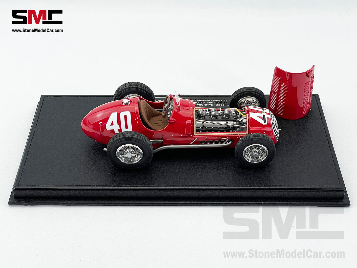 Ferrari F1 125 #40 Alberto Ascari Monaco GP 1950 Best Place 1:18 GP REPLICAS