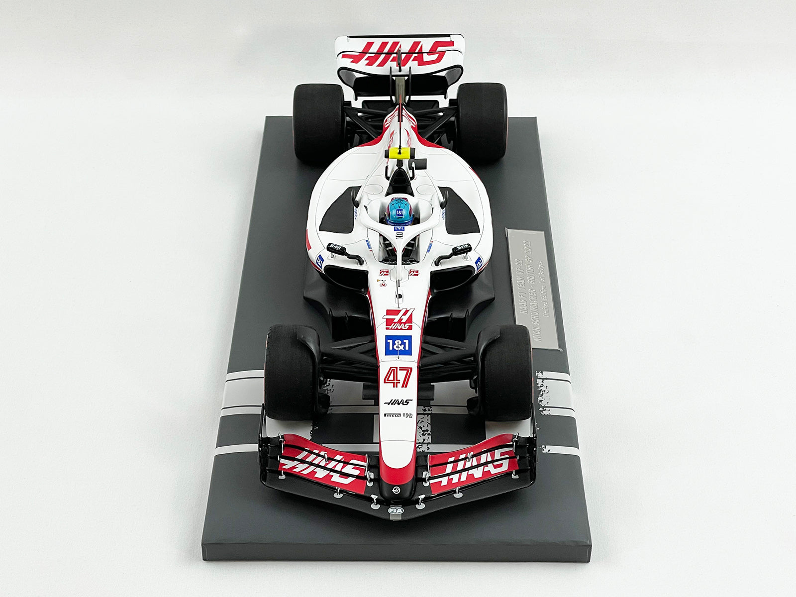 Haas F1 Team VF-22 Mick Schumacher British GP 8th 2022 1st Point 1:18  MINICHAMPS