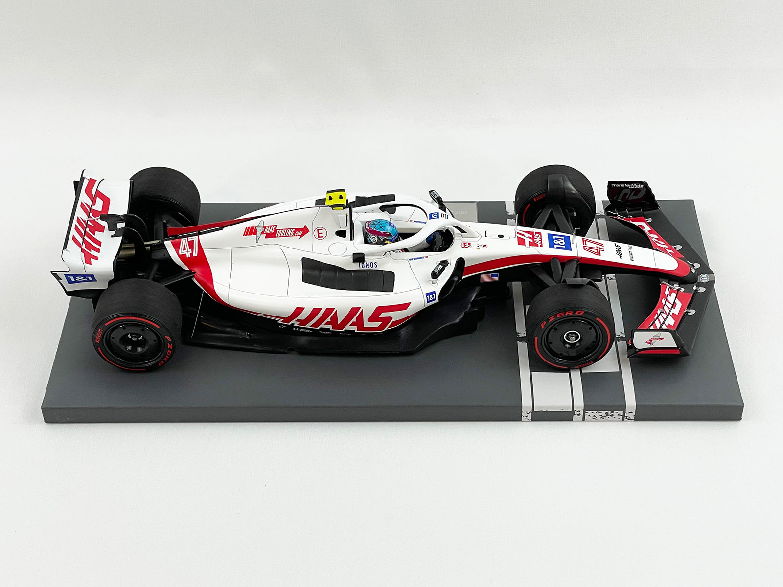 Haas F1 Team VF-22 Mick Schumacher British GP 8th 2022 1st Point 1:18  MINICHAMPS