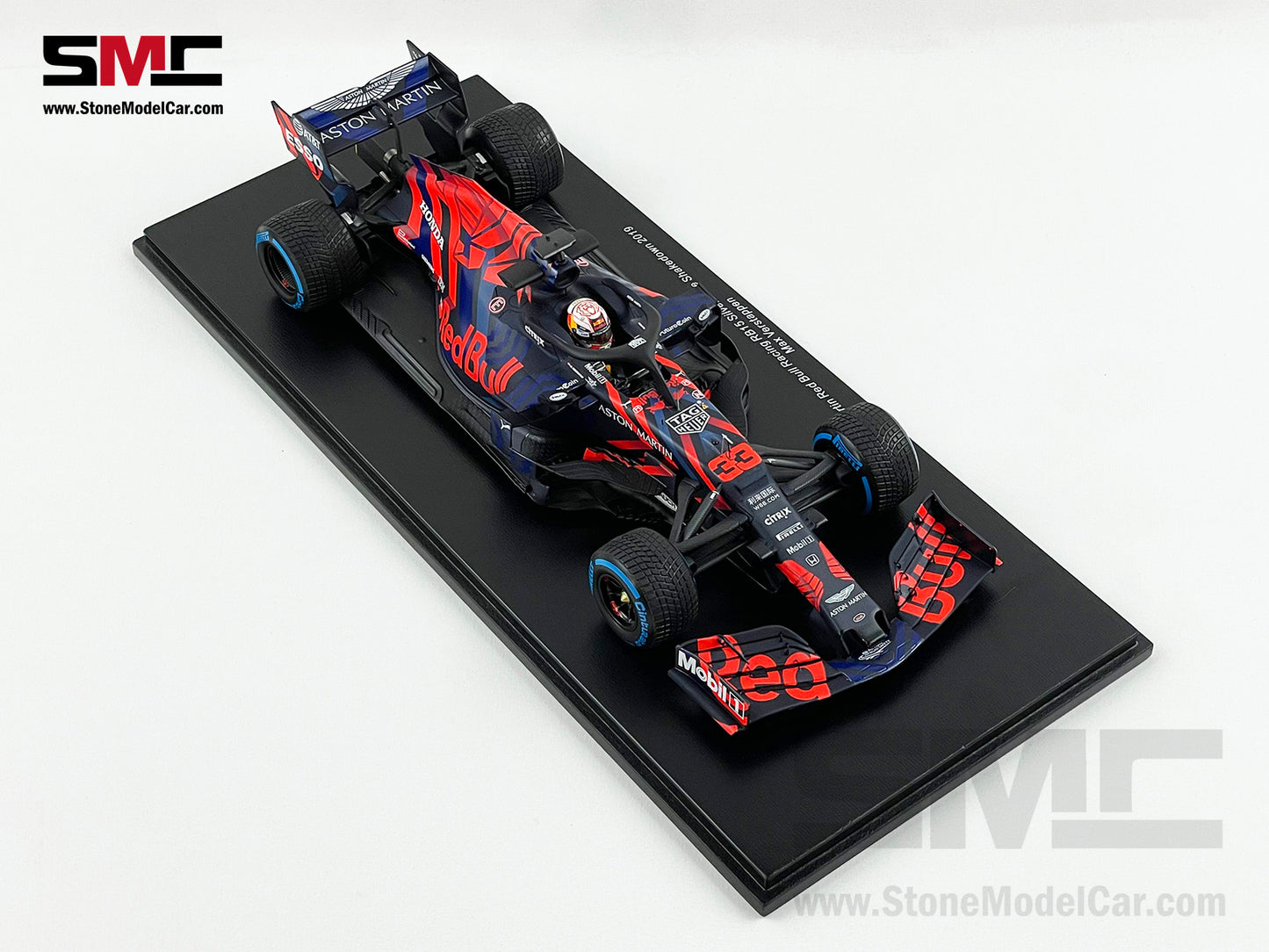 1:18 Spark Red Bull F1 RB15 33 Max Verstappen Silverstone Circuit Shakedown 2019