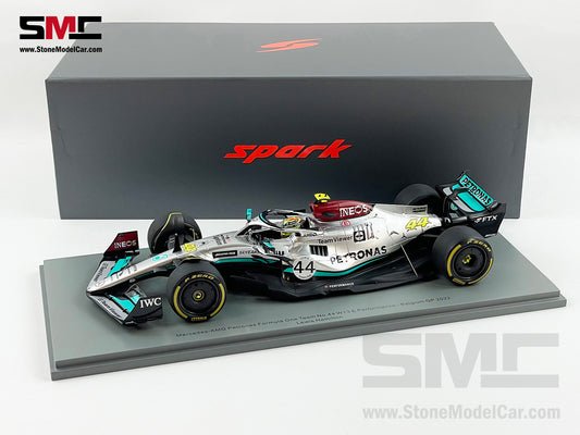 2022 Mercedes F1 W13 #44 Lewis Hamilton Belgium Special Livery 1:18 Spark 18S770