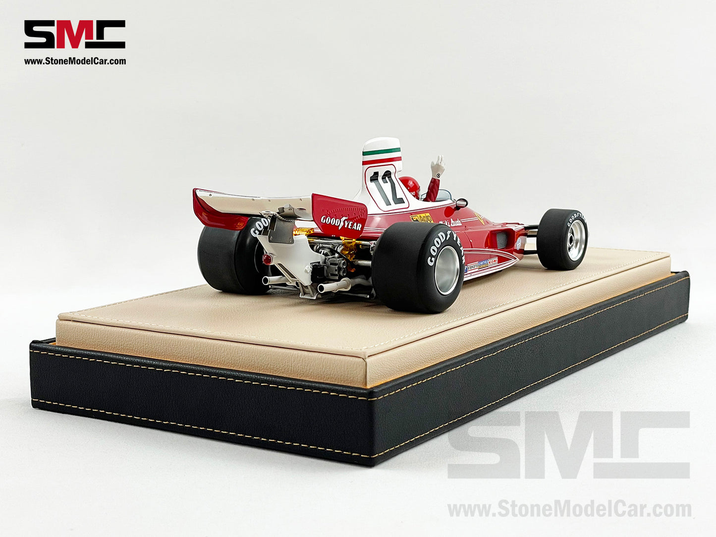 Ferrari F1 312T #12 Niki Lauda Monaco GP 1975 World Champion 1:18 GP Replicas