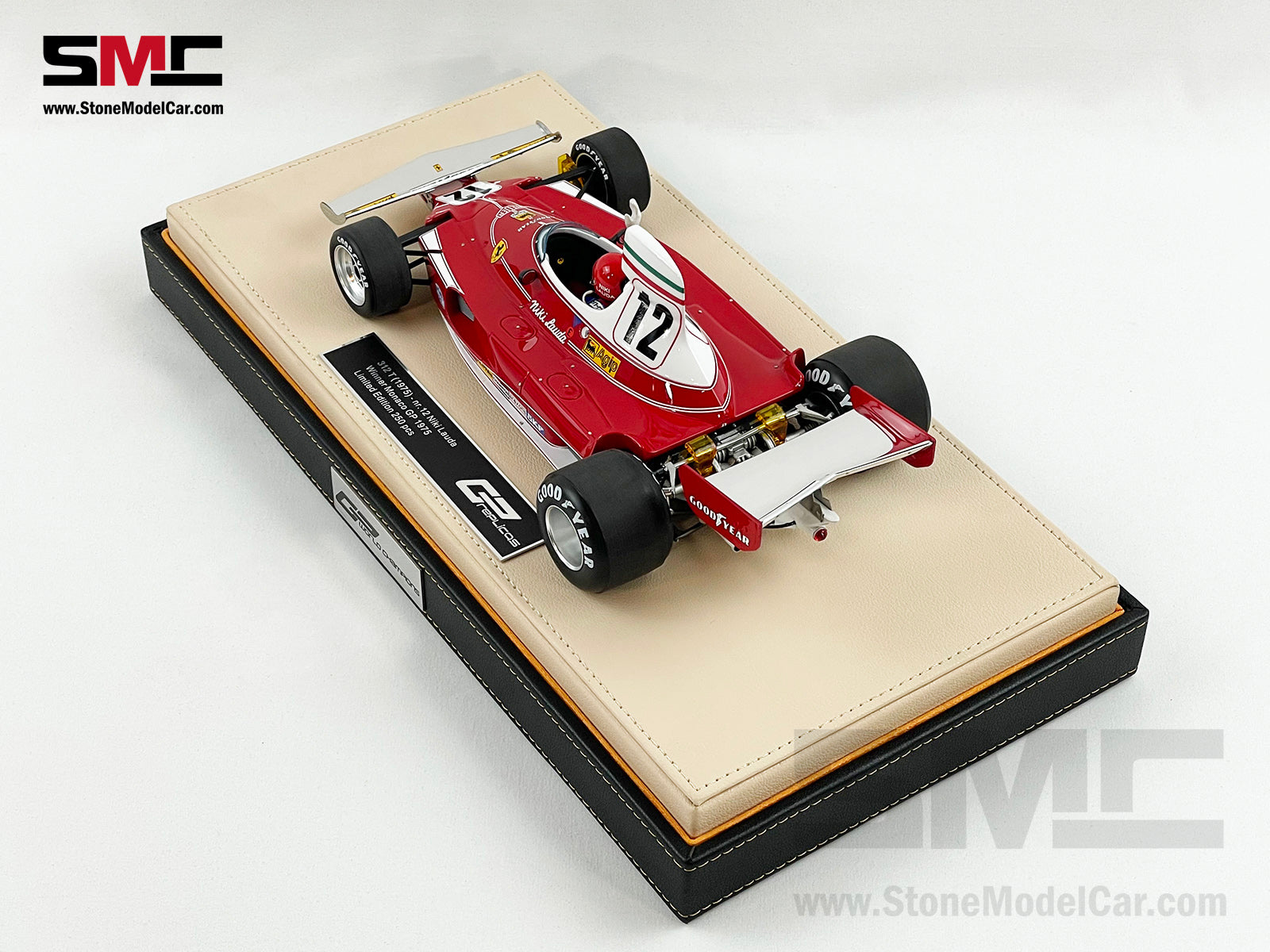 Ferrari F1 312T #12 Niki Lauda Monaco GP 1975 World Champion 1:18 GP  Replicas