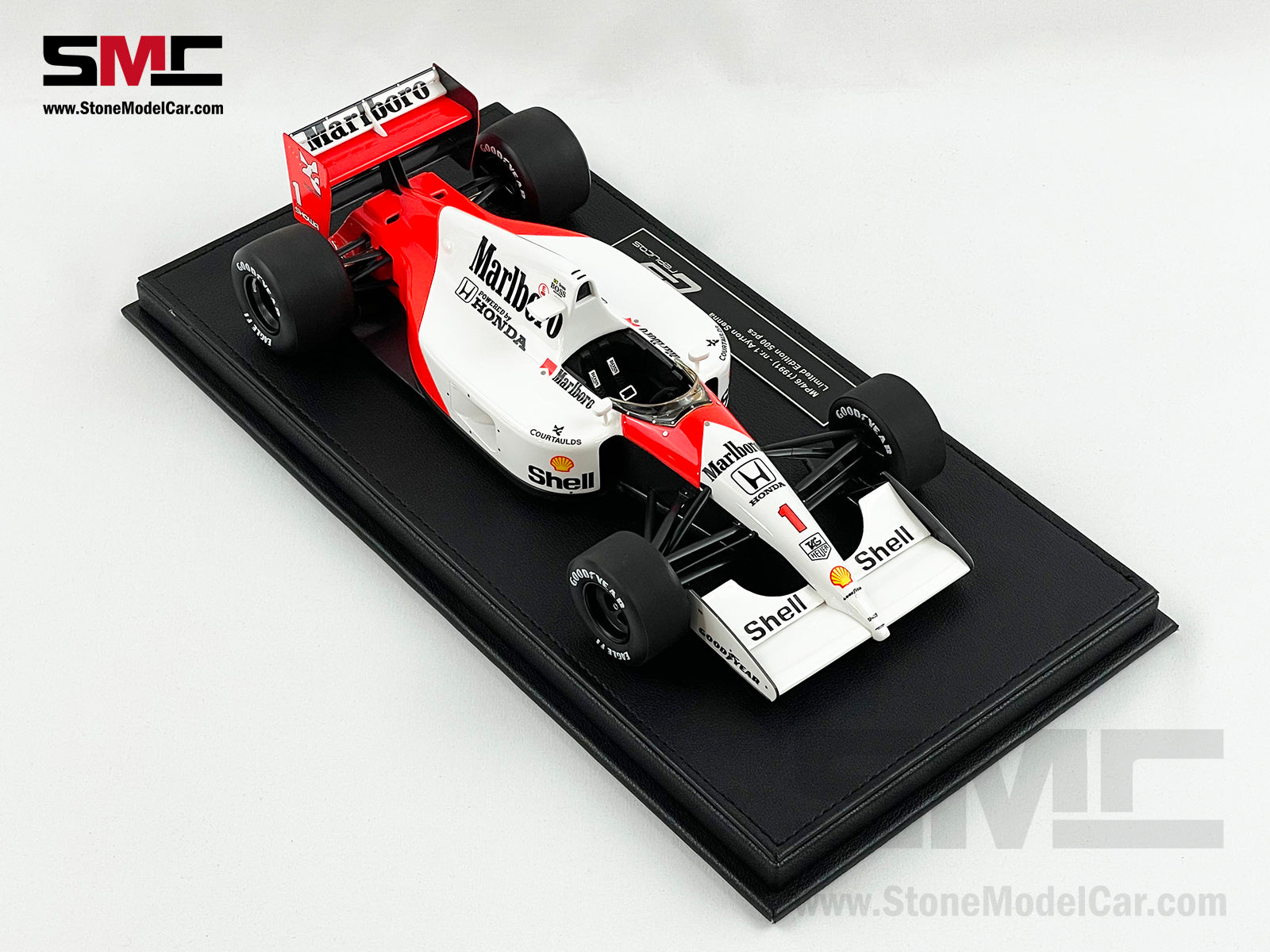 Mclaren F1 MP4/6 #1 Ayrton Senna 1991 World Champion 1:18 GP REPLICAS with  Decal