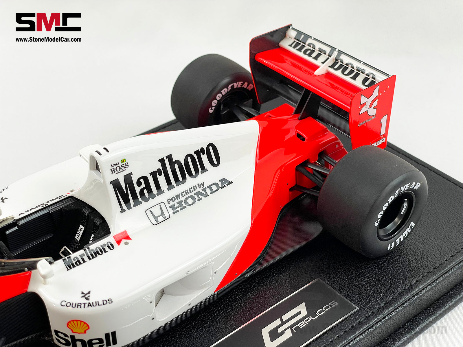 Mclaren F1 MP4/6 #1 Ayrton Senna 1991 World Champion 1:18 GP REPLICAS with  Decal