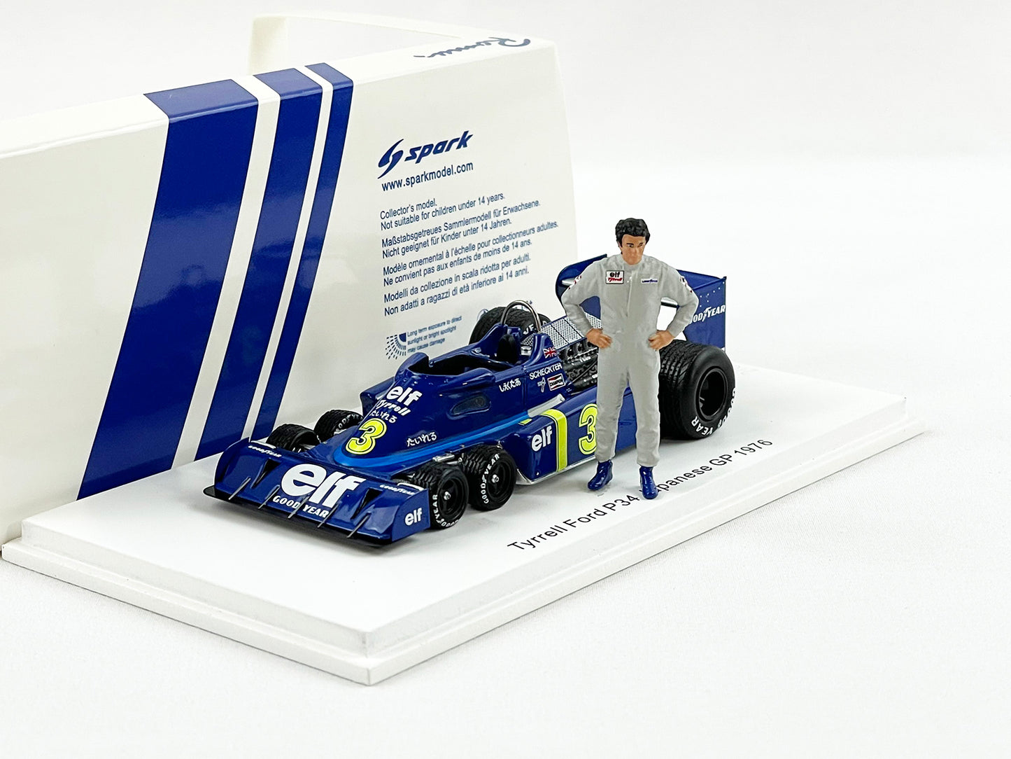 Maqueta de Fórmula 1: Tyrrell P34 GP Japon 1976