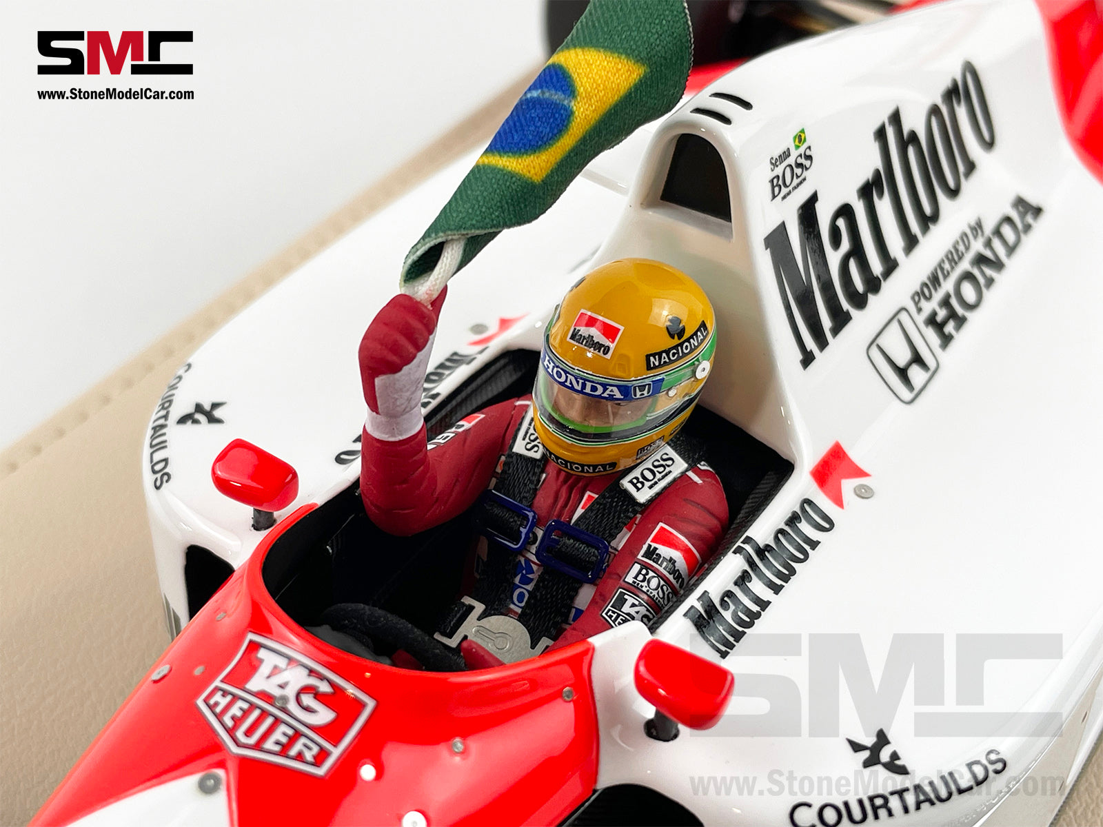 Mclaren F1 MP4/6 #1 Ayrton Senna Brazil GP 1991 World Champion 1