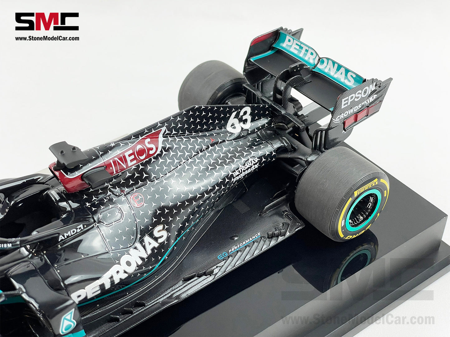 Amalgam Collection 1:18 Mercedes F1 W11 #63 George Russell Sakhir GP 2020 1st F1 Point