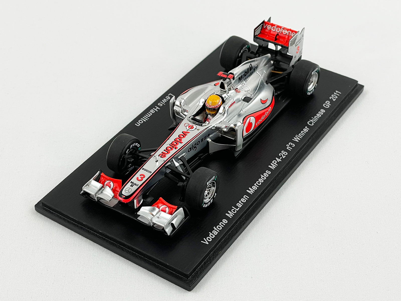 McLaren F1 MP4-26 #3 Lewis Hamilton Chinese GP Winner 2011 Spark 1:43 S3022