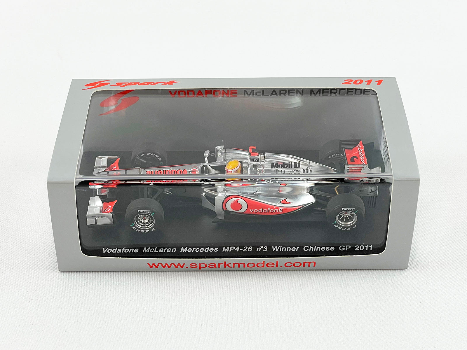 McLaren F1 MP4-26 #3 Lewis Hamilton Chinese GP Winner 2011 Spark 1:43 S3022