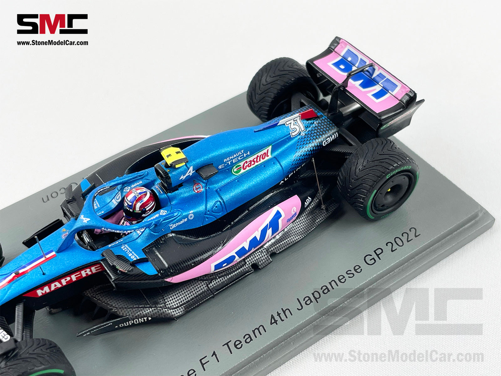 Alpine Renault BWT F1 A522 #31 Esteban Ocon Japan GP 4th 2022 1:43 Spark  S8558