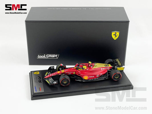 2022 F1 Ferrari F1-75 #55 Carlos Sainz Italy Monza GP Looksmart 1:43 LS18F1046