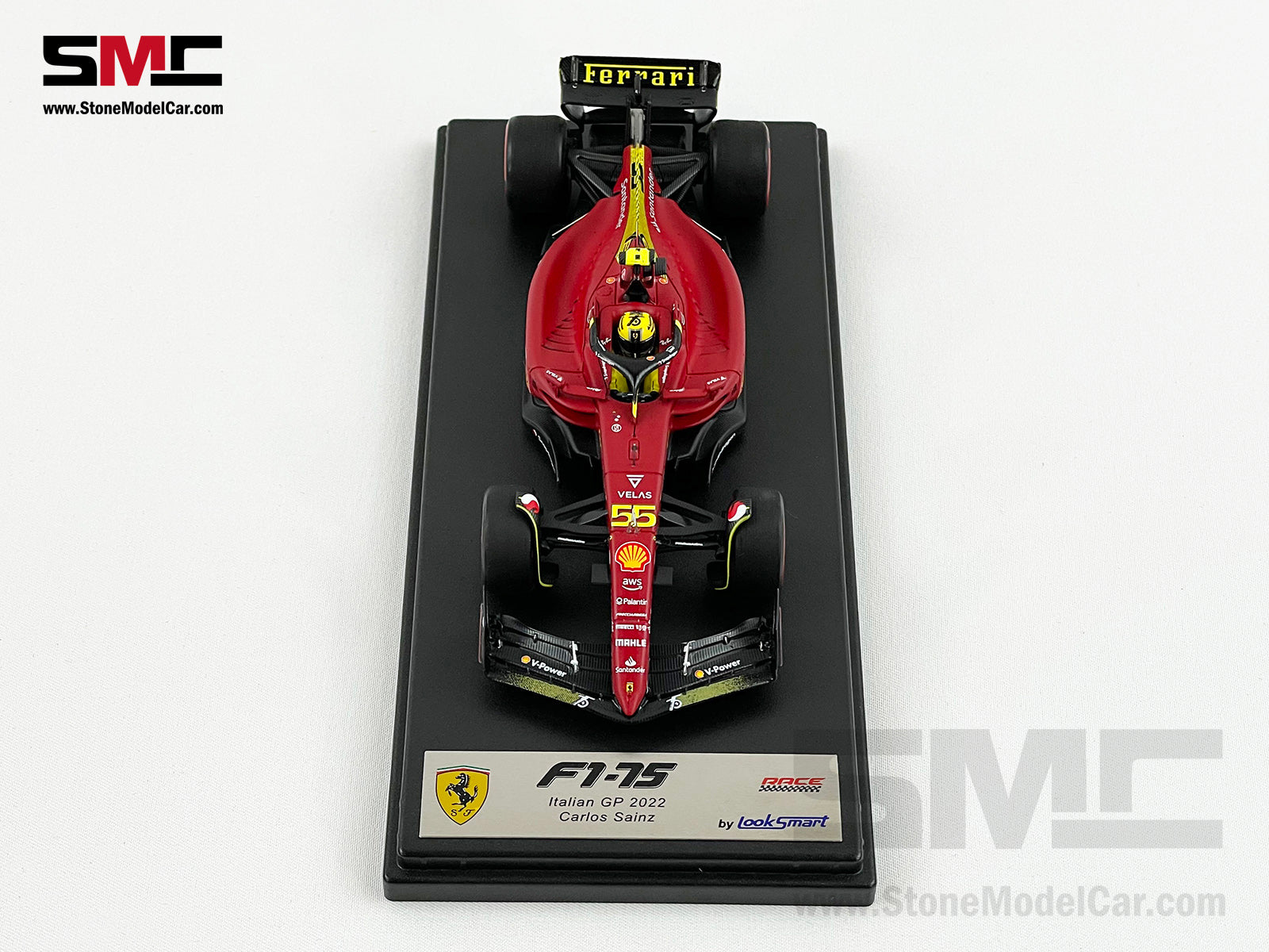 正規品新作ルックスマート 1/43 Scuderia Ferrari SF21 Scuderia Ferrari Bahrain GP 2021 Carlos Sainz Jr. #55 LSF1036 未開封品 レーシングカー