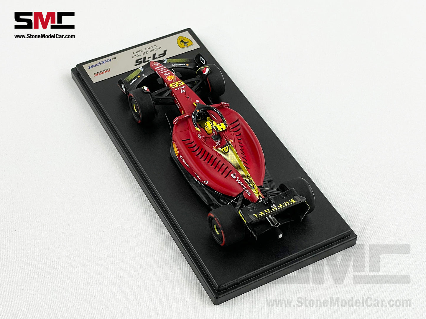 2022 F1 Ferrari F1-75 #55 Carlos Sainz Italy Monza GP Looksmart 1:43 LS18F1046