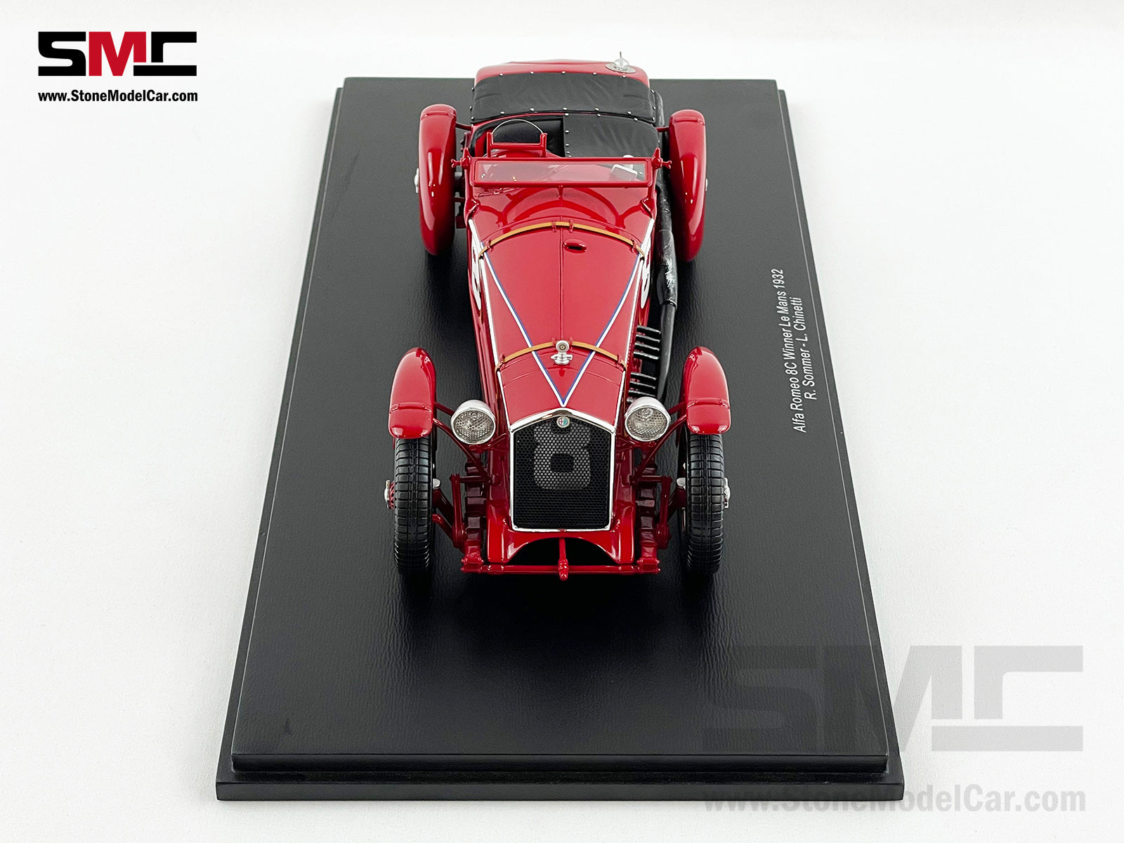 24h Le Mans 1932 Winner Alfa Romeo 8C #8 Sommer & Chinetti 1:18 Spark 18LM32