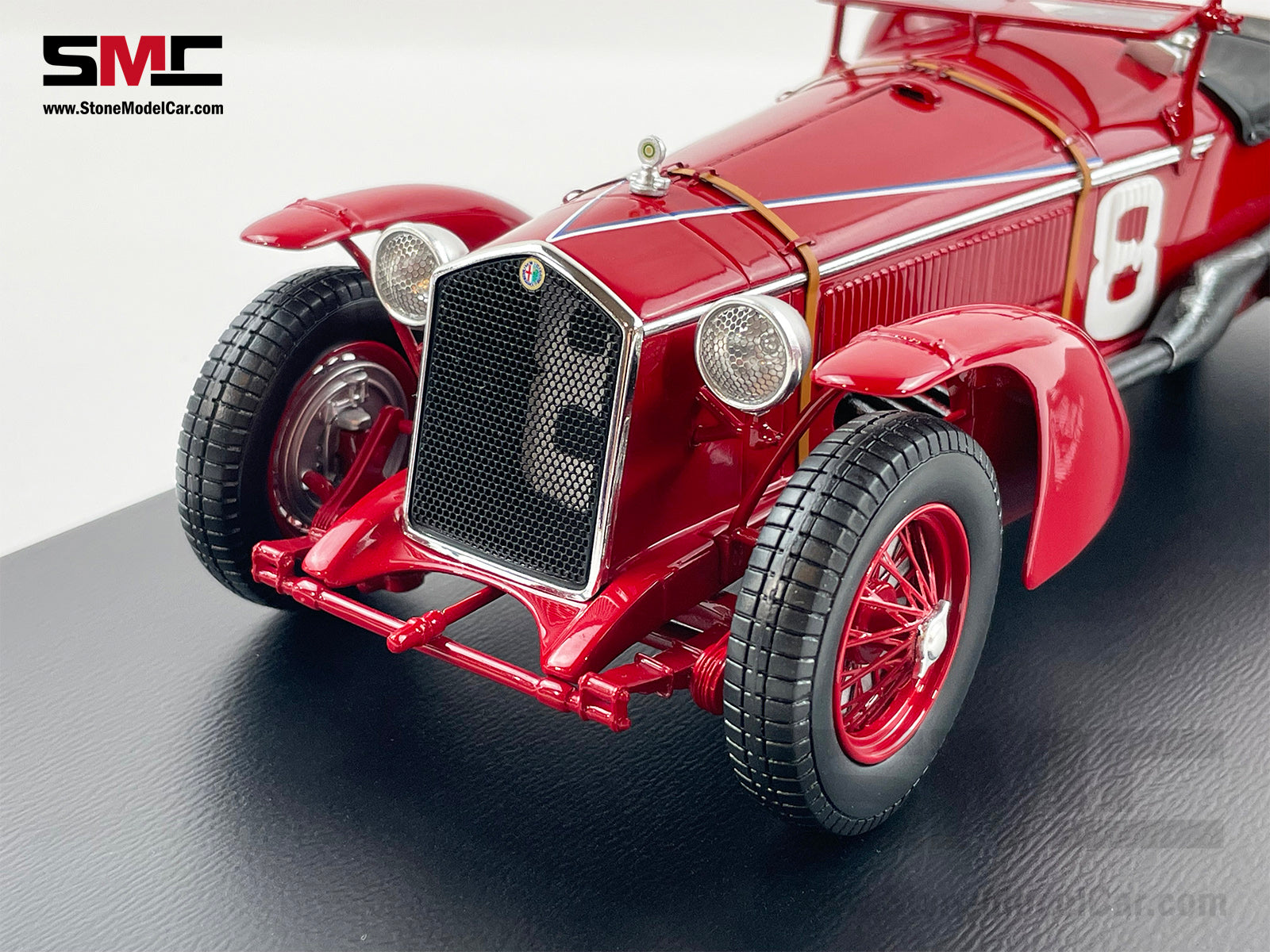 24h Le Mans 1932 Winner Alfa Romeo 8C #8 Sommer & Chinetti 1:18 Spark 18LM32