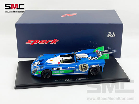 24h Le Mans 1972 Winner Matra Simca MS670 #15 Graham Hill 1:18 Spark 18LM72