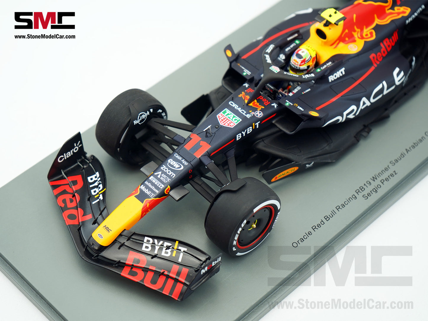 Red Bull F1 RB19 #11 Sergio Perez Winner Saudi Arabian GP 2023 Spark 1:18 18S885