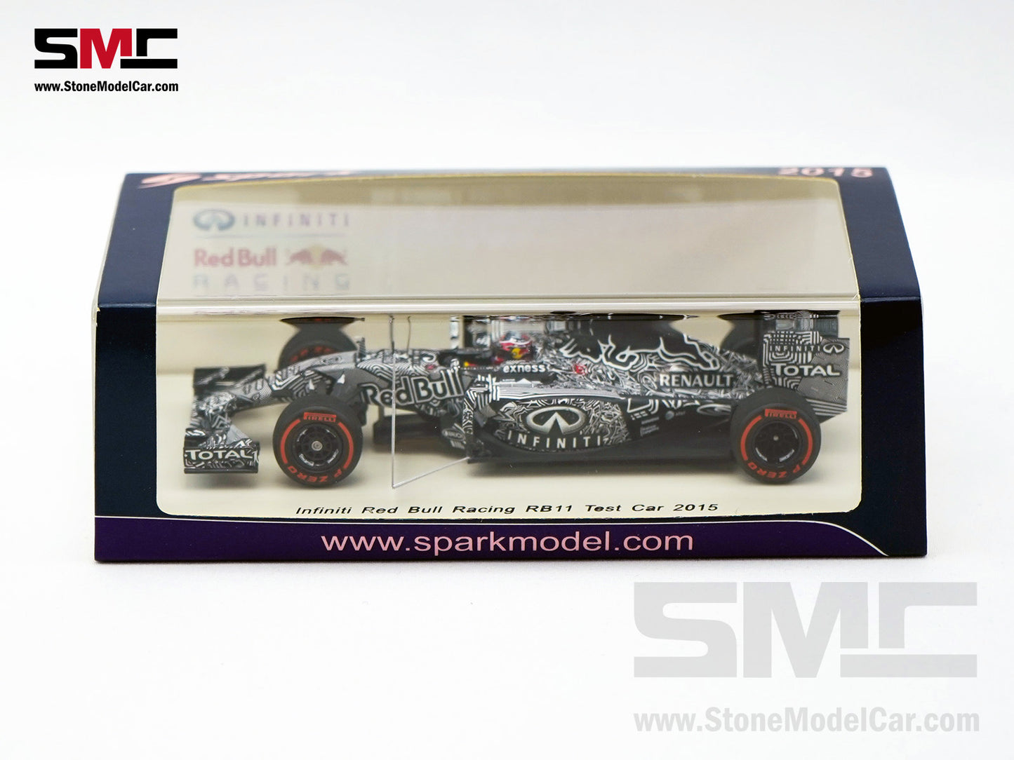 Red Bull F1 RB11 #26 Daniil Kvyat Special Aero Testing Livery 2015 1:43 Spark S4621