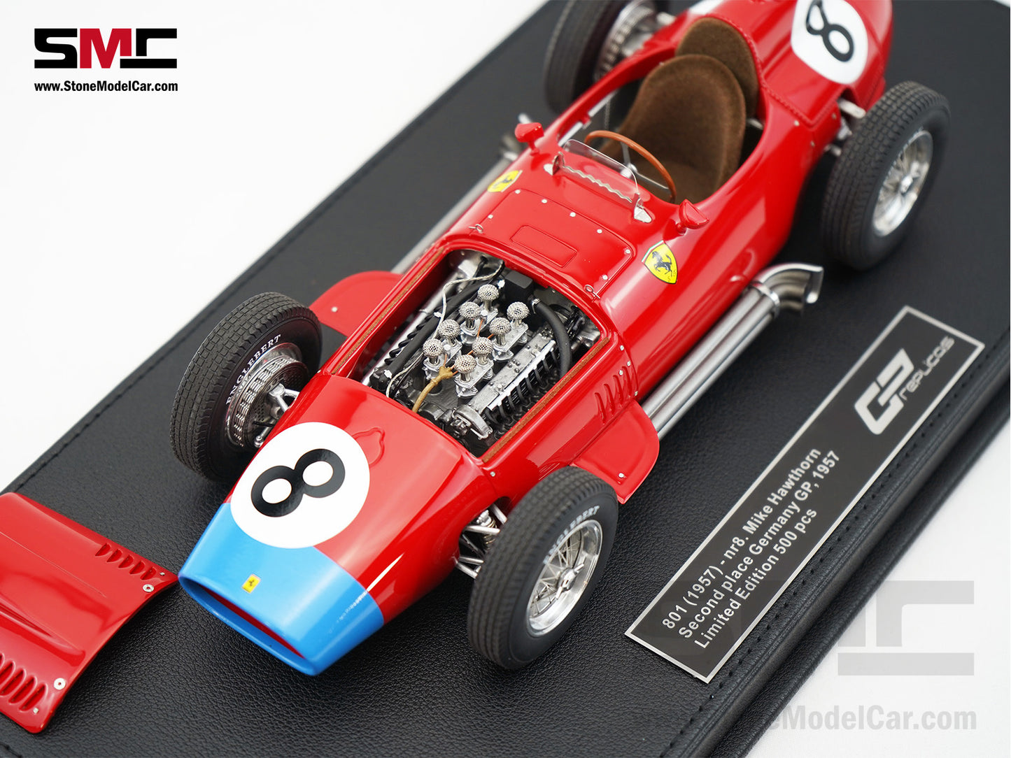 Ferrari F1 801 #8 Mike Hawthorn Germany GP Podium 1957 1:18 GP REPLICAS GP166A