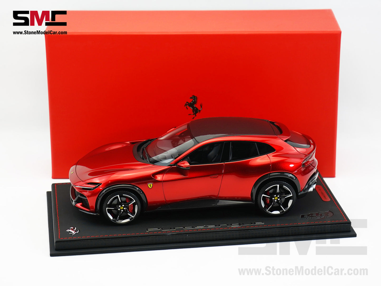 BBR High End Ferrari 1:18 Purosangue Metallic Red Fire Rosso Magma Color, Don't Call It a SUV