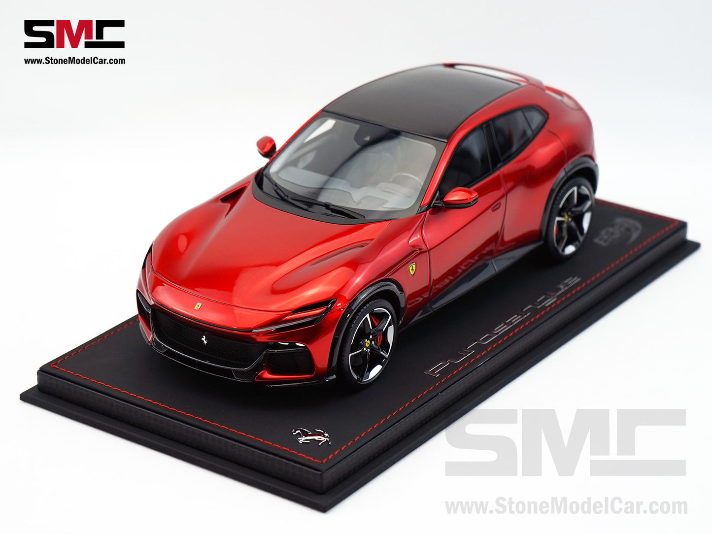 BBR High End Ferrari 1:18 Purosangue Metallic Red Fire Rosso Magma Color, Don't Call It a SUV