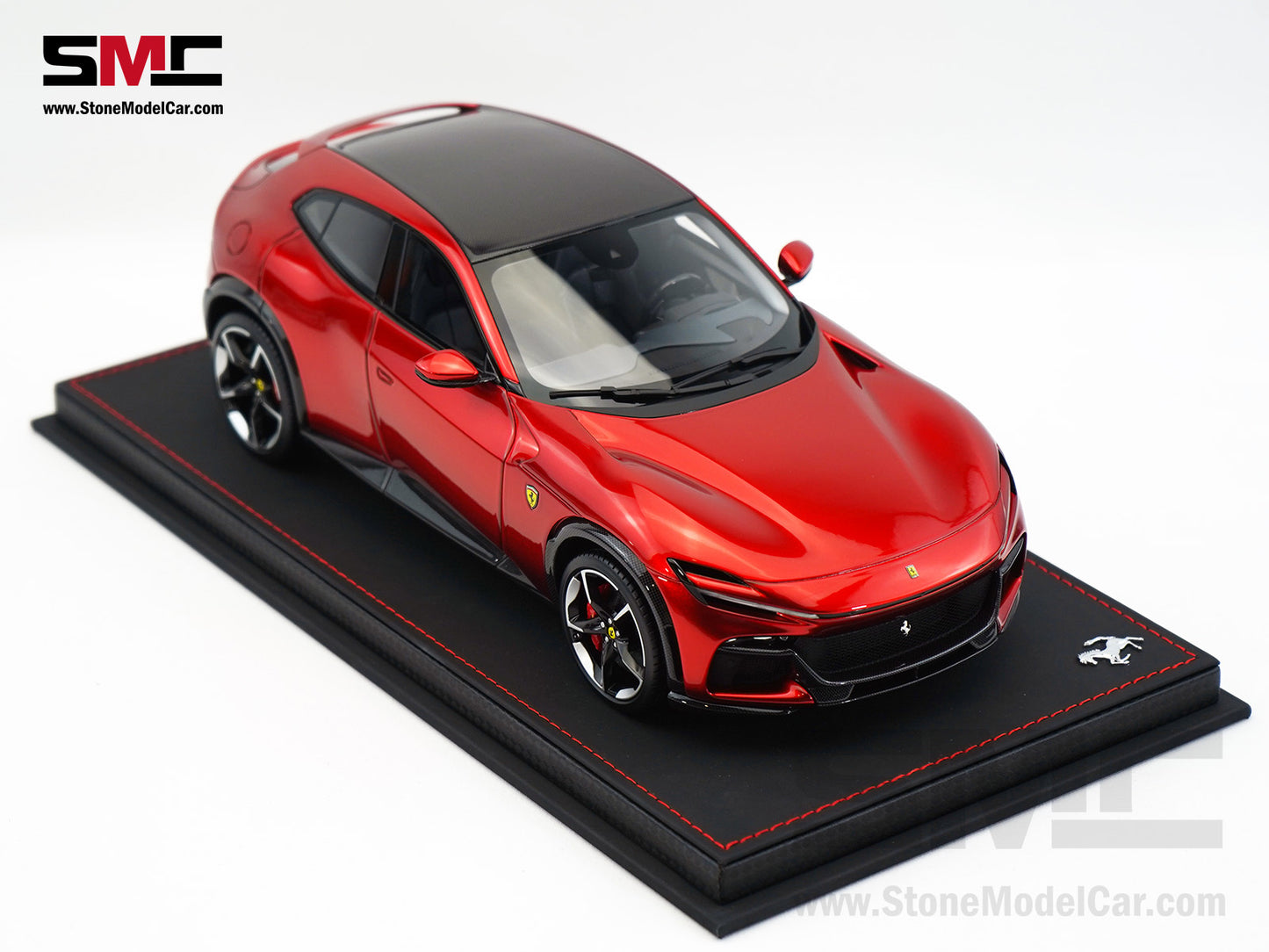 BBR High End Ferrari 1:18 Purosangue Metallic Red Fire Rosso Magma Color, Don't Call It a SUV