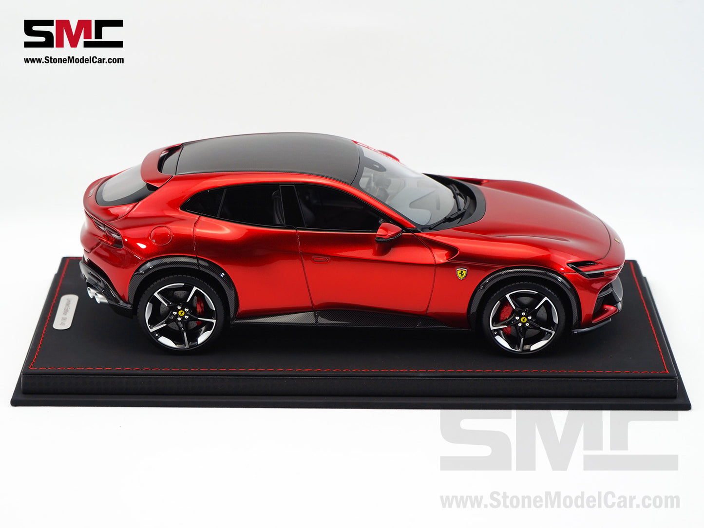 BBR High End Ferrari 1:18 Purosangue Metallic Red Fire Rosso Magma Color, Don't Call It a SUV