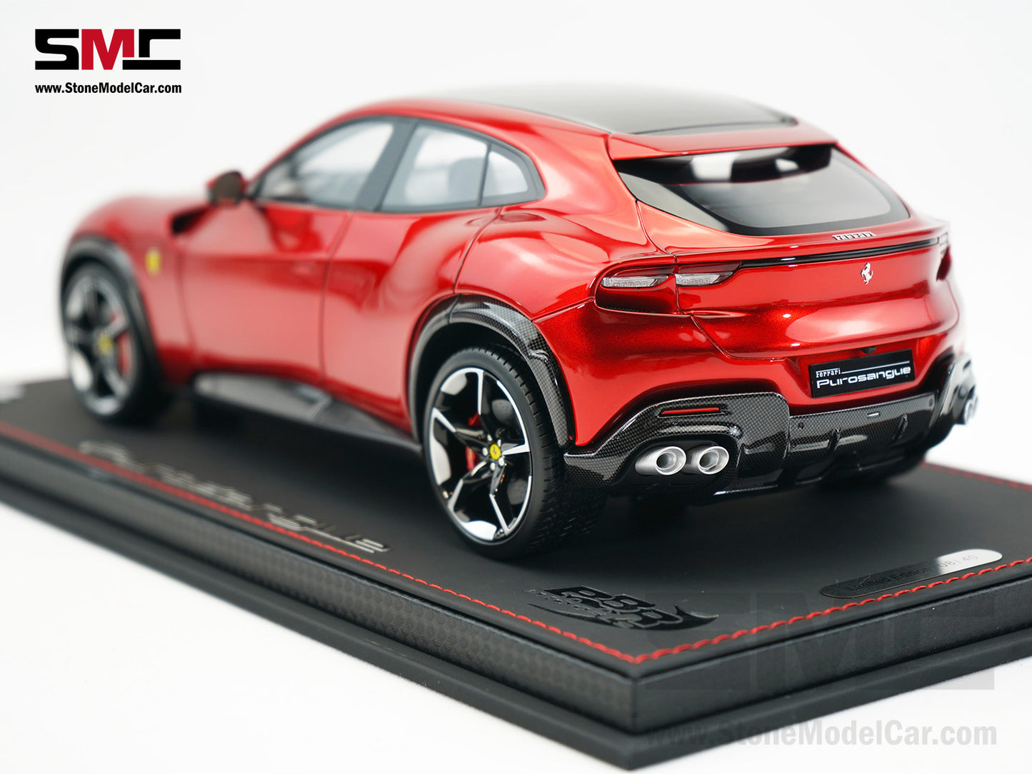 BBR High End Ferrari 1:18 Purosangue Metallic Red Fire Rosso Magma Color, Don't Call It a SUV