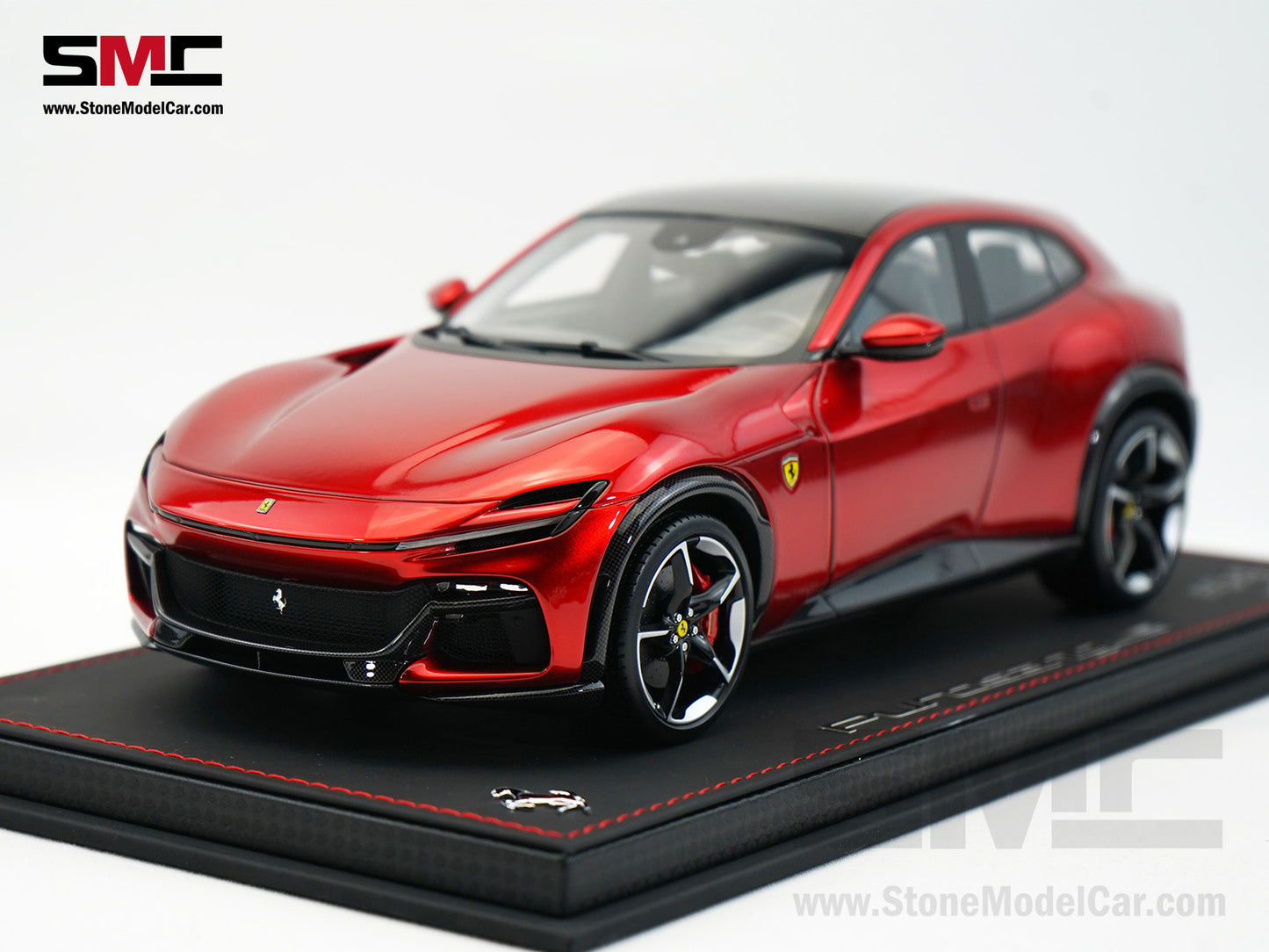 BBR High End Ferrari 1:18 Purosangue Metallic Red Fire Rosso Magma Color, Don't Call It a SUV