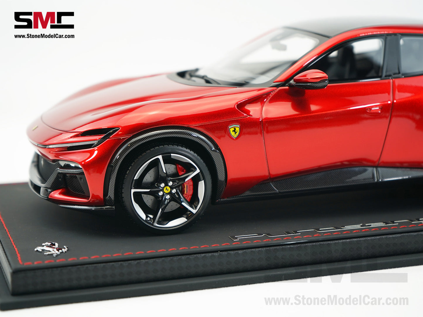 BBR High End Ferrari 1:18 Purosangue Metallic Red Fire Rosso Magma Color, Don't Call It a SUV