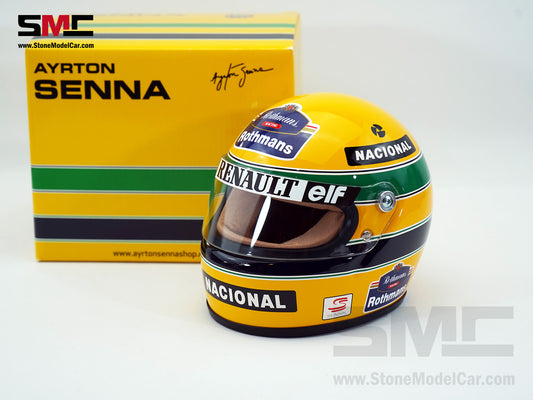 Williams Renault F1 FW16 #2 Ayrton Senna Year 1994 1:2 Miniature Helmet with Rothmans Decal