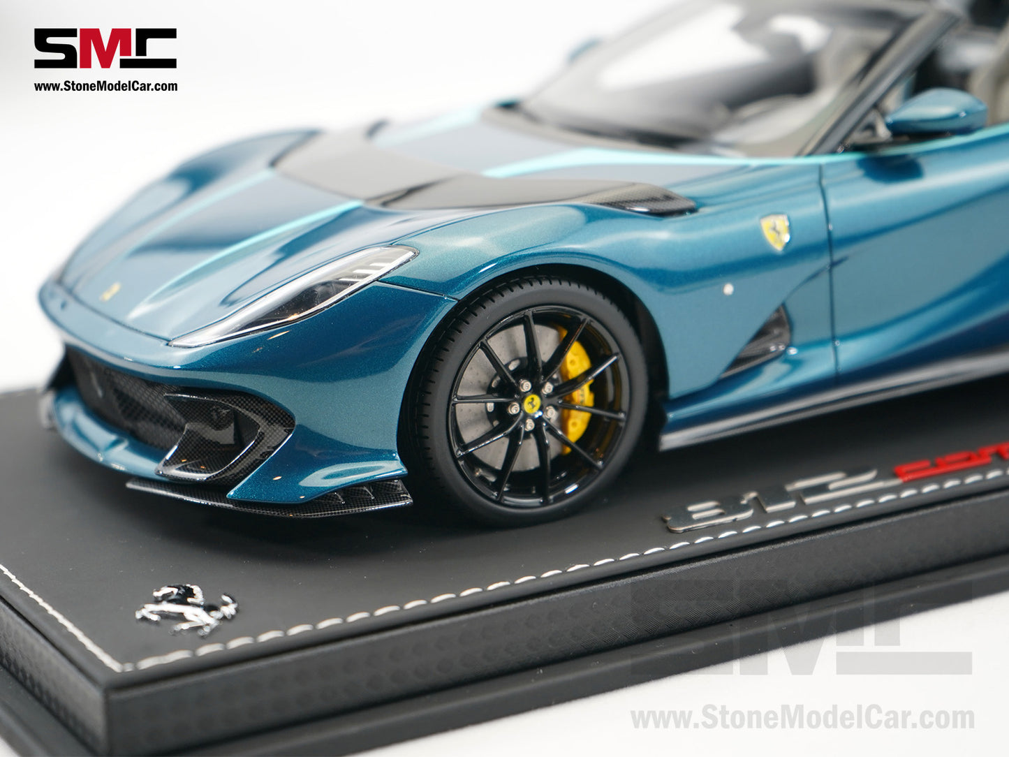 BBR Ferrari 812 Competizione A 2023 Blu Capri Color 1:18 Limited 156 Pcs