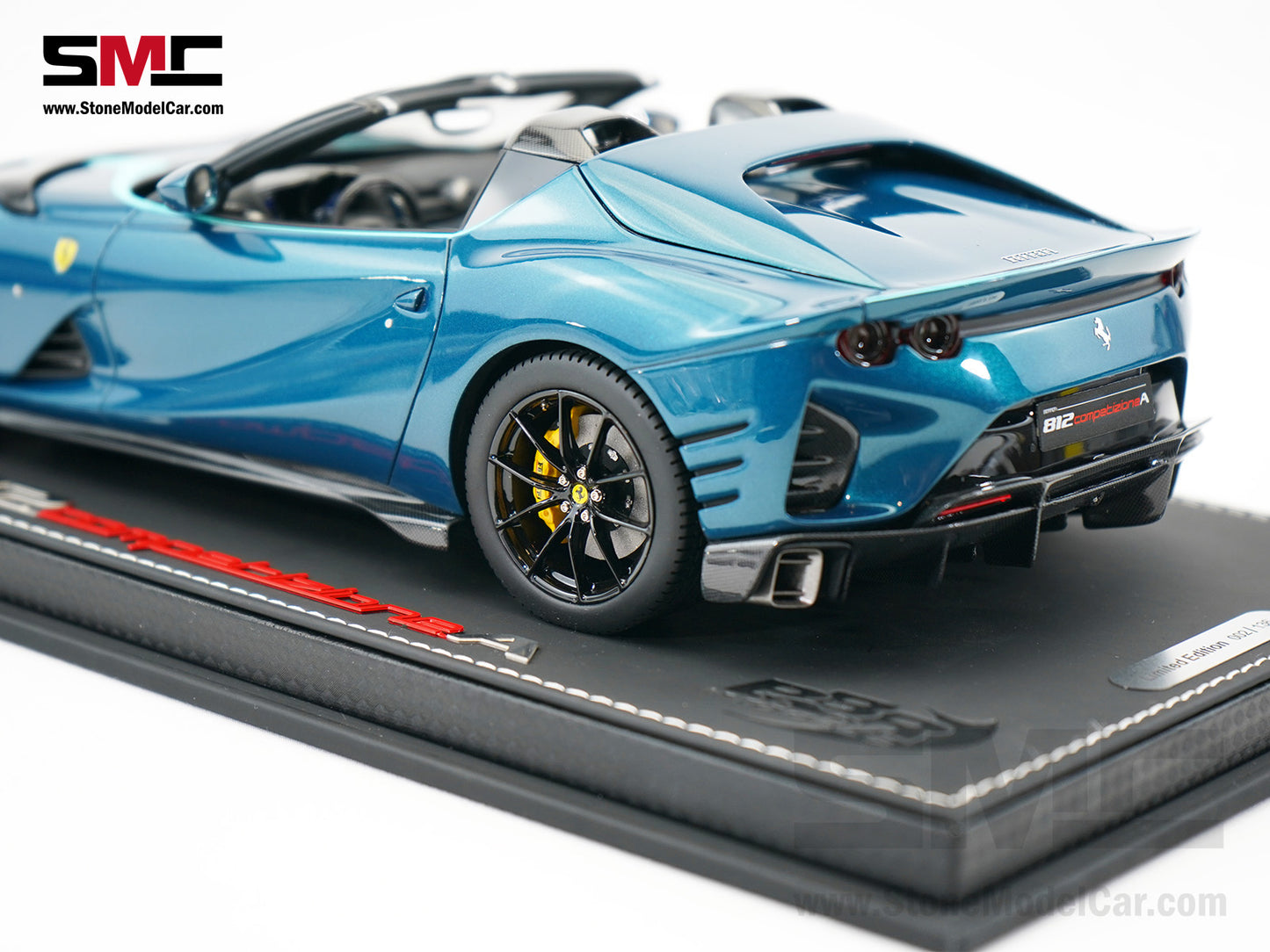 BBR Ferrari 812 Competizione A 2023 Blu Capri Color 1:18 Limited 156 Pcs