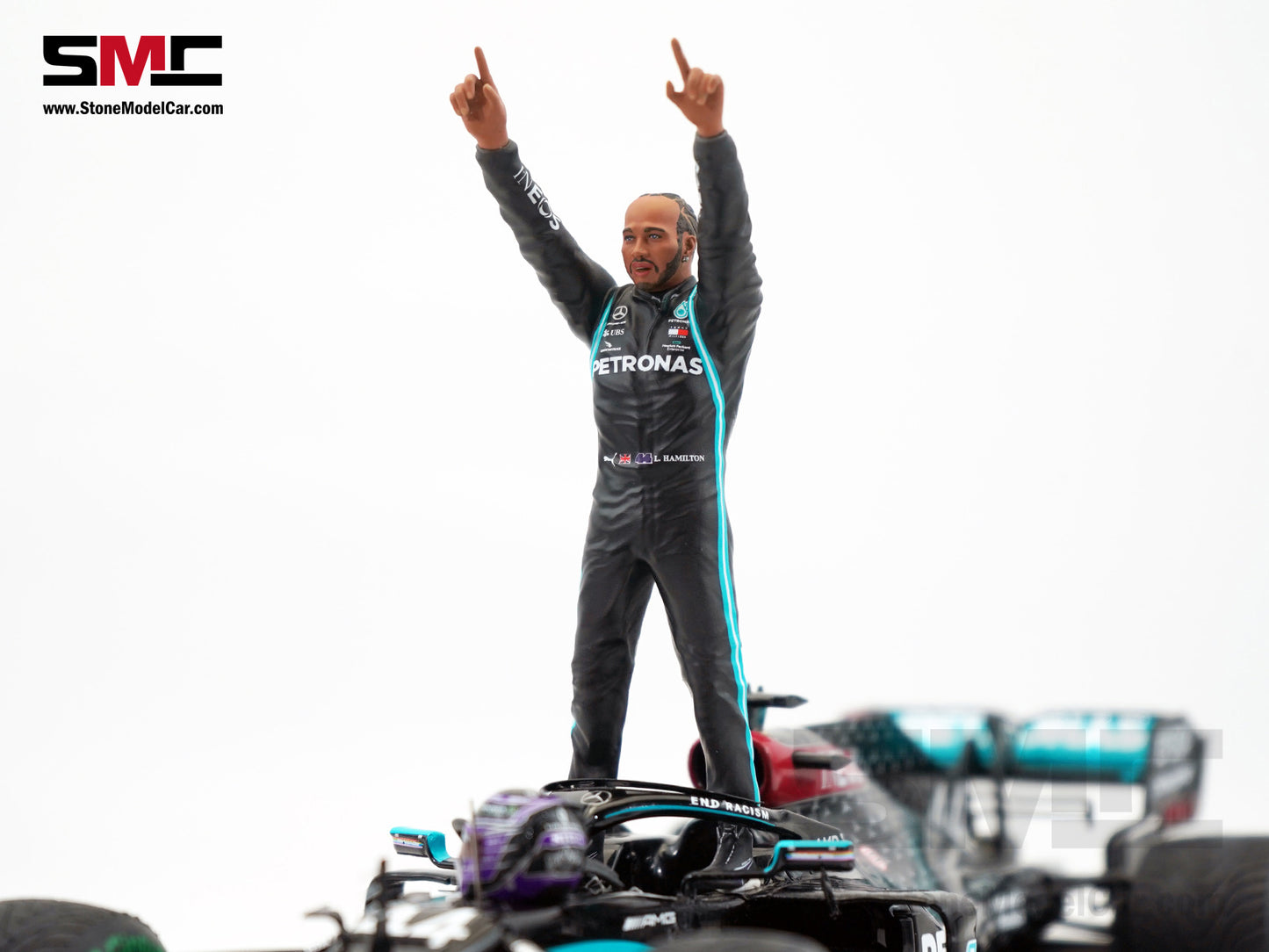 [Pre-Order] 2020 7x World Champion Mercedes F1 W11 #44 Lewis Hamilton Turkey GP 1:18 Spark Figure Special Edition