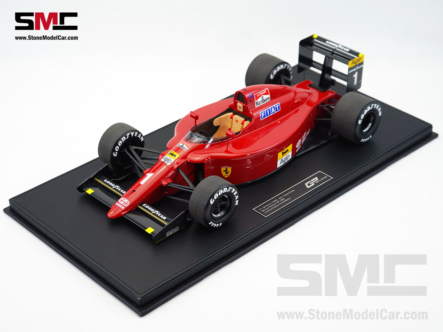 Ferrari F1 - 90 641/2 #1 Alain Prost British Winner 1990 GP Replicas 1:12 GP12-22E