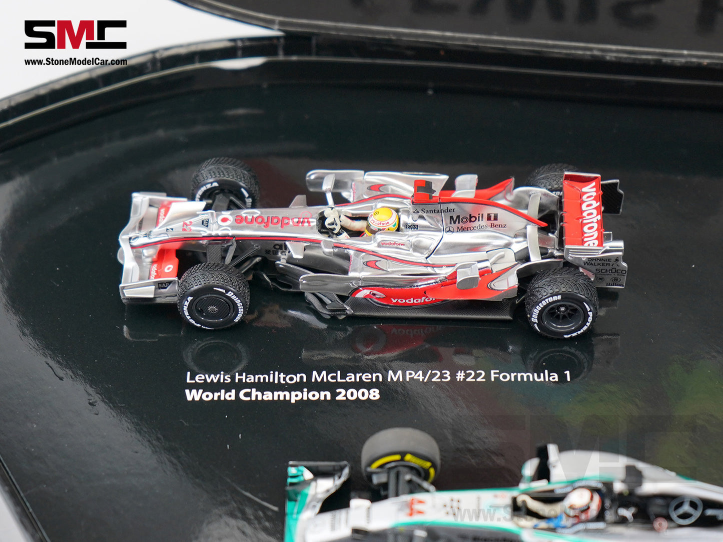 2020 7x World Champion Mercedes F1 #44 Lewis Hamilton 7-Car Set 1:43 MINICHAMPS Gift Box