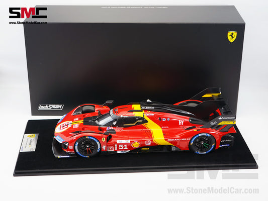 Ferrari 499P #51 AF CORSE Winner 24H Le Mans 2023 Looksmart 1:12 LS1210