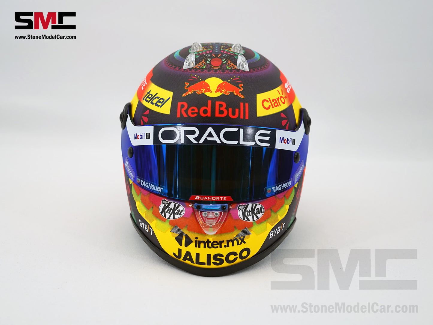 Red Bull F1 RB19 #11 Sergio Perez Mexico GP 2023 1:2 Miniature Helmet Schuberth