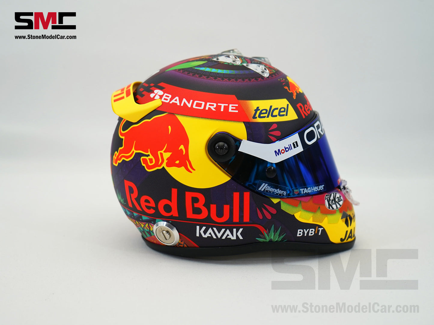 Red Bull F1 RB19 #11 Sergio Perez Mexico GP 2023 1:2 Miniature Helmet Schuberth