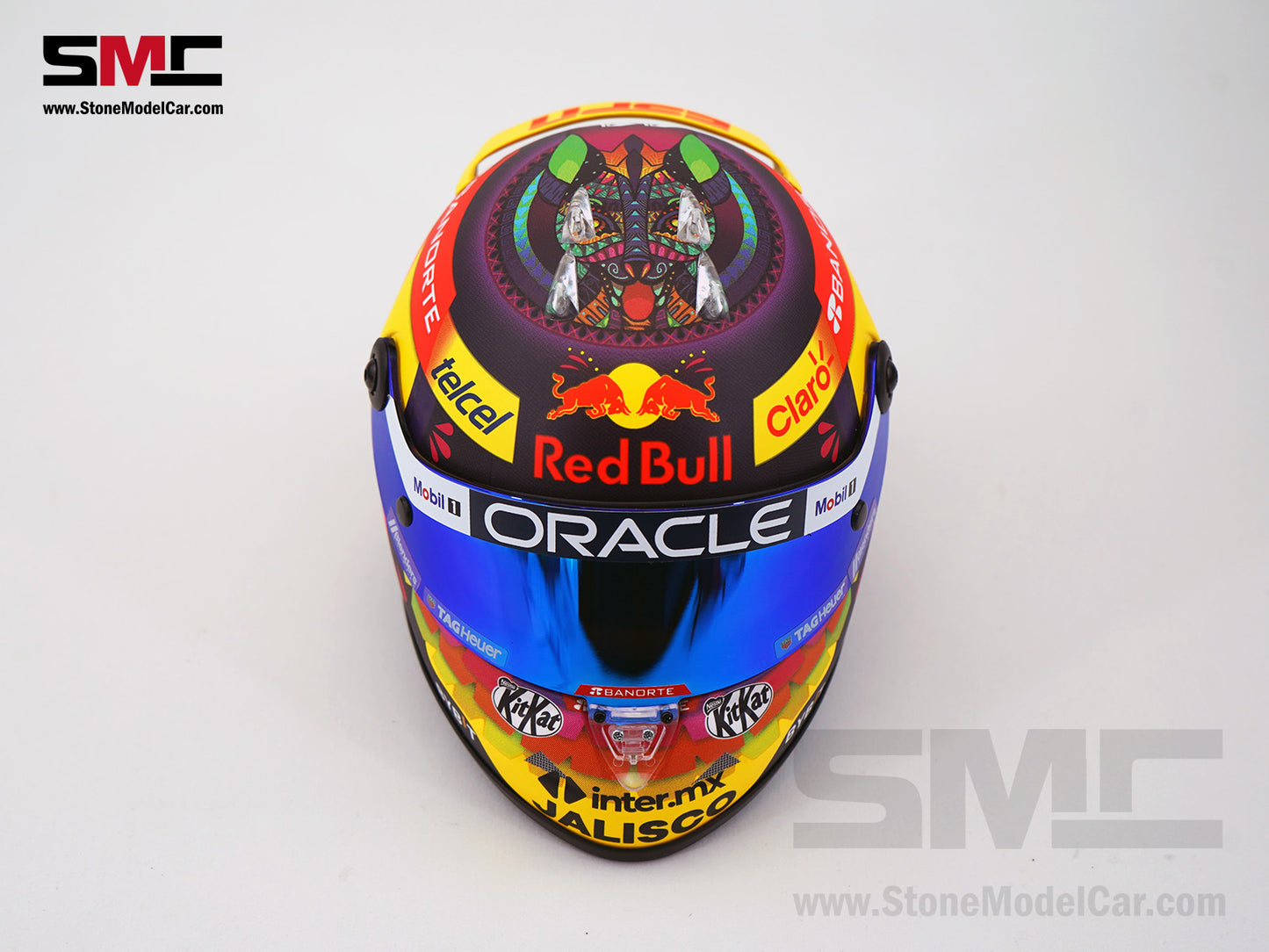 Red Bull F1 RB19 #11 Sergio Perez Mexico GP 2023 1:2 Miniature Helmet Schuberth