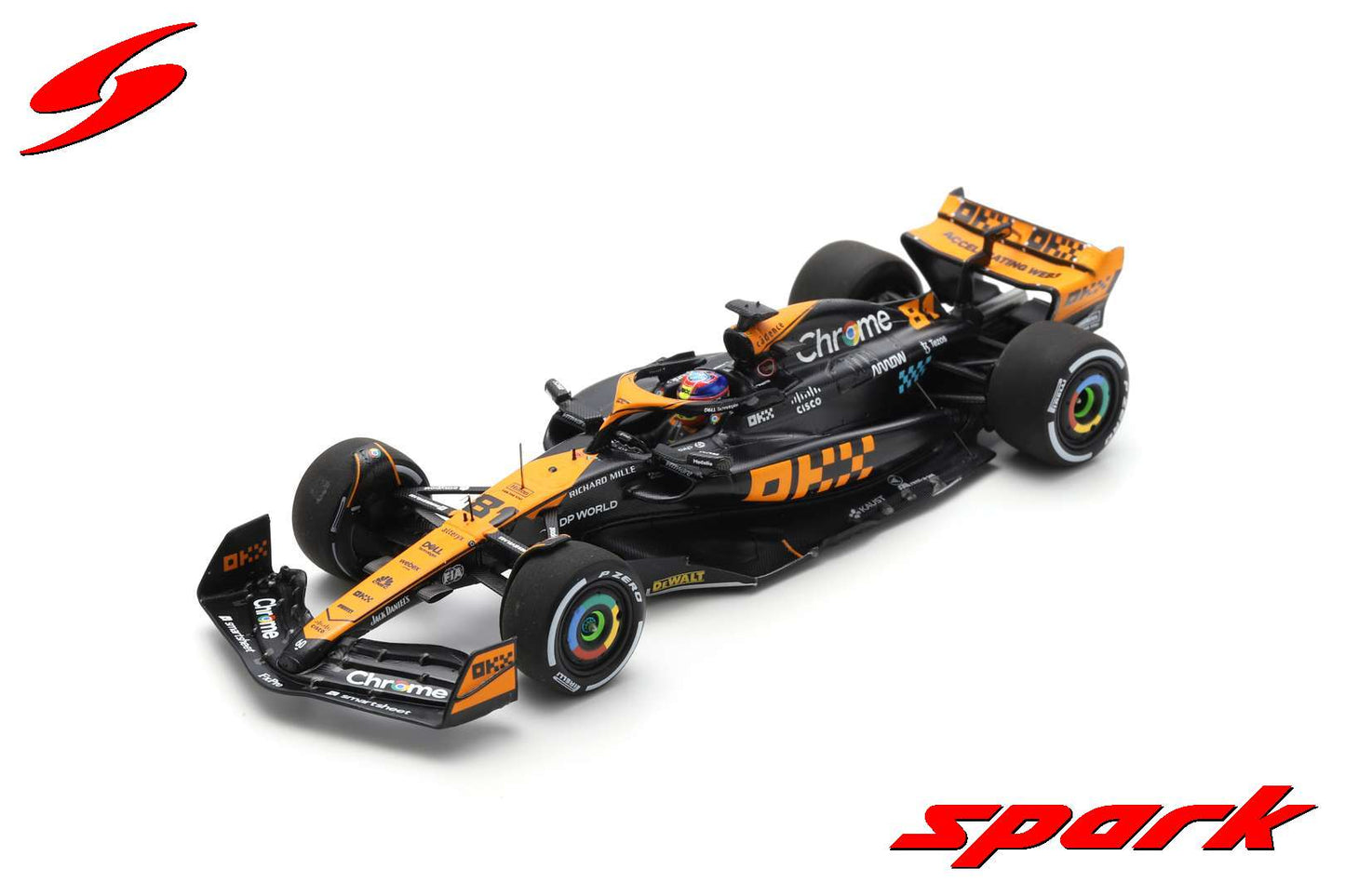 McLaren F1 MCL60 #81 Oscar Piastri 3rd Japanese GP 2023 Special Livery Spark 1:43 S8929