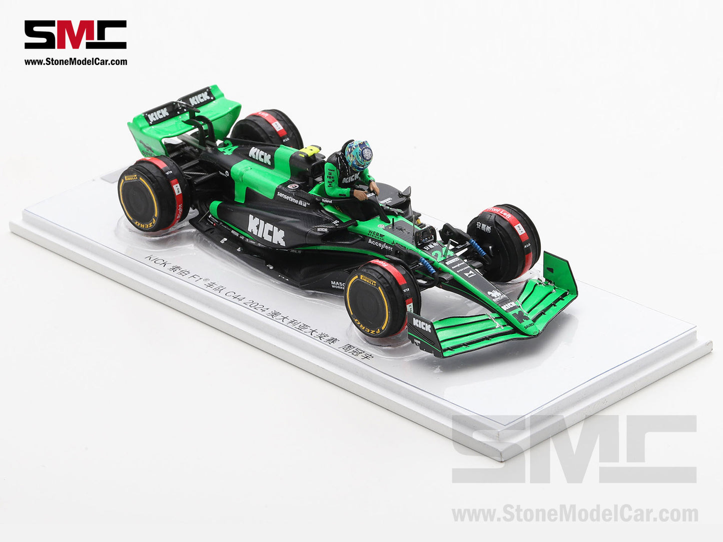 [Pre-Order] Stake F1 KICK Sauber C44 #24 Zhou Guanyu Australian GP Start Race 2024 Spark 1:43 Special