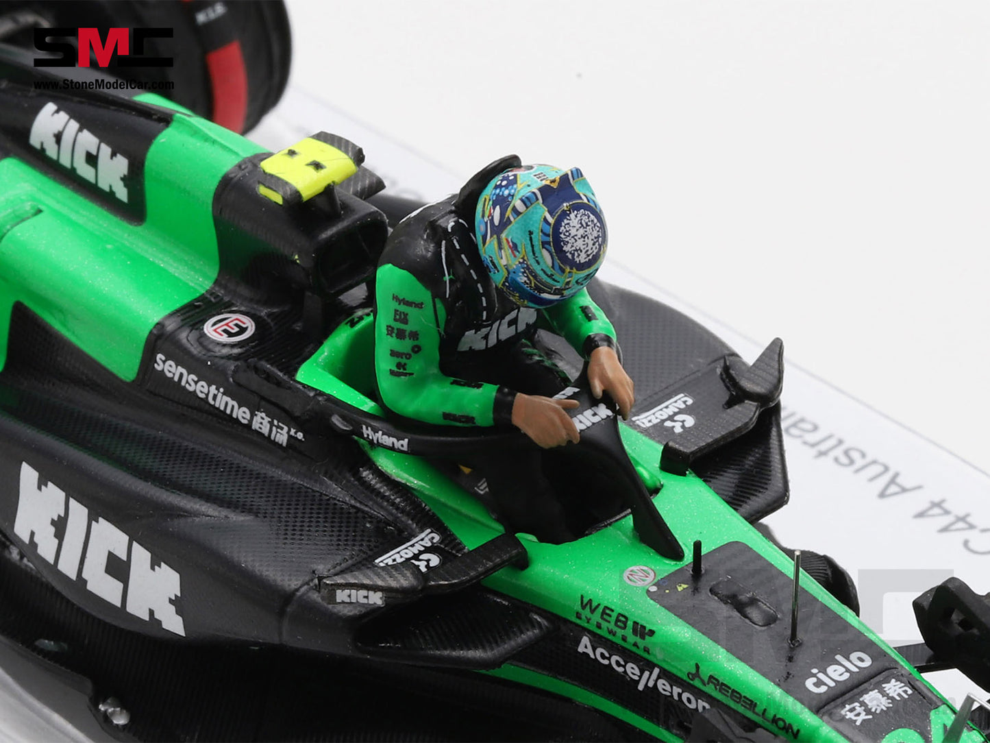 [Pre-Order] Stake F1 KICK Sauber C44 #24 Zhou Guanyu Australian GP Start Race 2024 Spark 1:43 Special