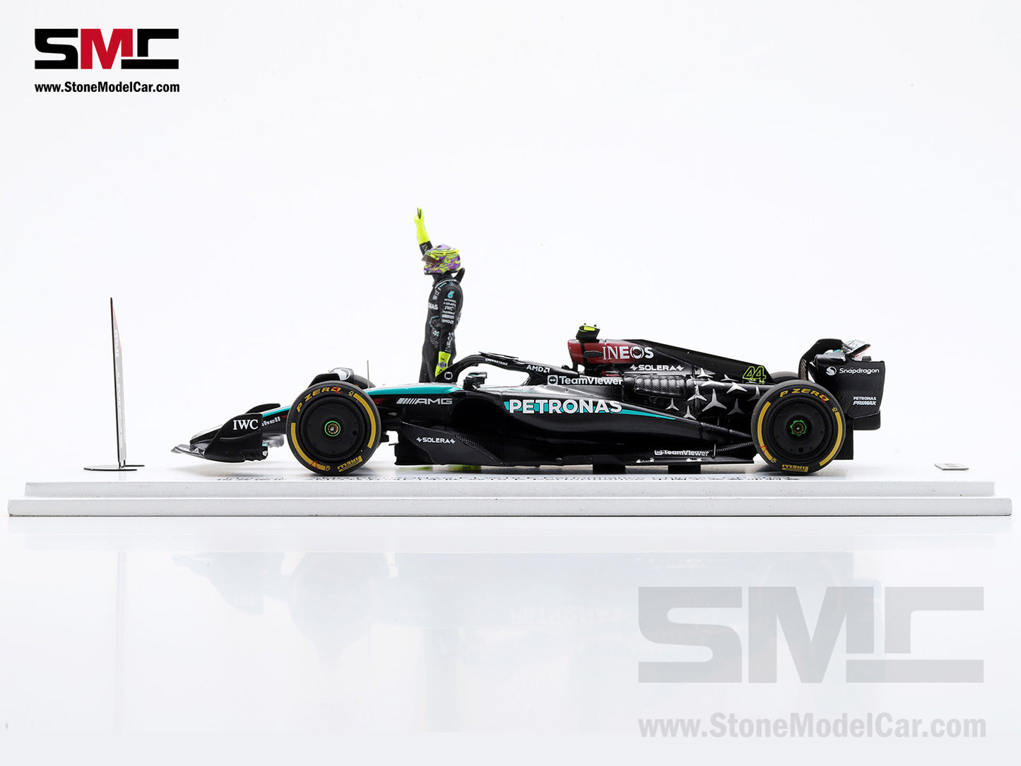 [Pre-Order] Mercedes F1 W15 #44 Lewis Hamilton Chinese GP 2024 Sprint 2nd Spark 1:43 Special