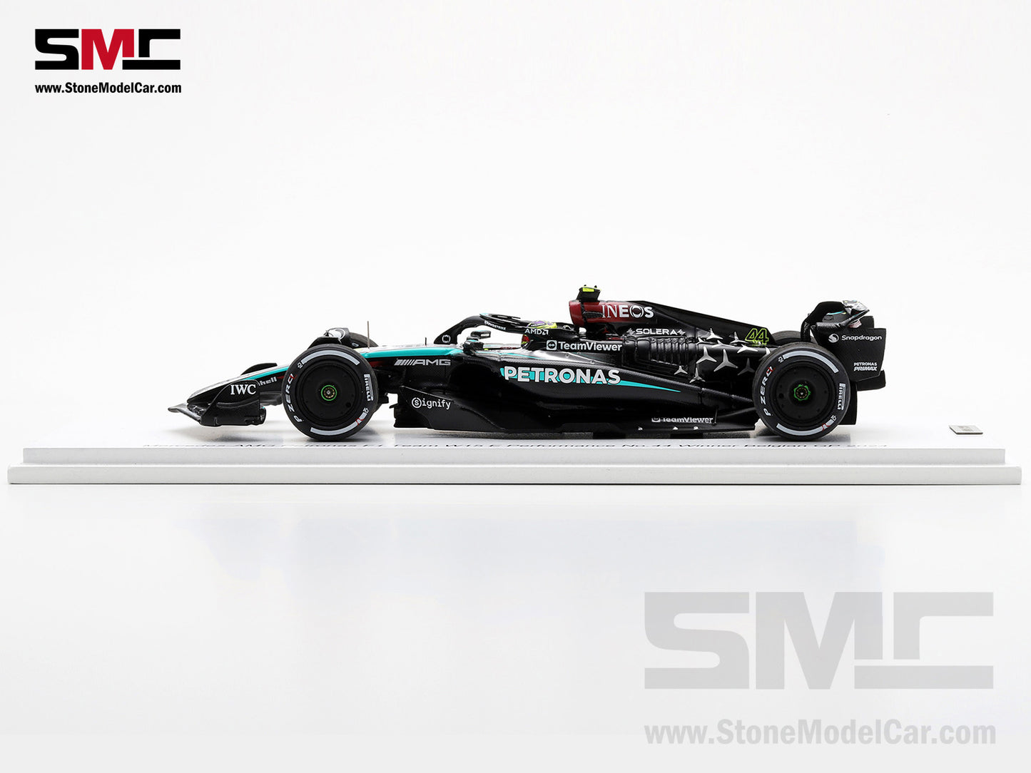 [Pre-Order] Mercedes F1 W15 #44 Lewis Hamilton Belgium GP 2024 Winner Spark 1:43 Special