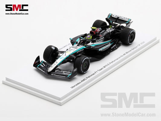 [Pre-Order] Mercedes F1 W15 #44 Lewis Hamilton Belgium GP 2024 Winner Spark 1:43 Special