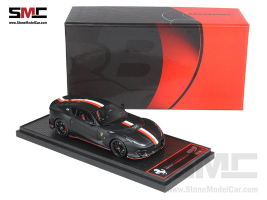 BBR Ferrari 812 Competizione 2023 Matt Black F1 #16 Charles Leclerc 1:43 Limited 169 pcs