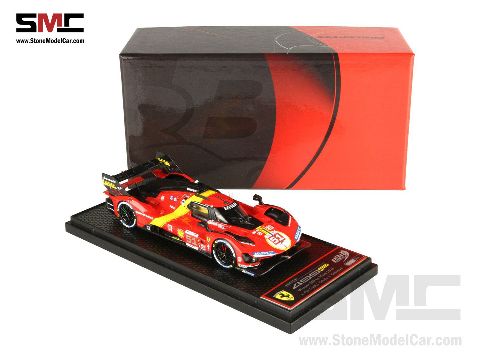 [Pre-Order] Ferrari 499P #51 AF CORSE Winner 24H Le Mans 2023 BBR 1:43  BBRC287A